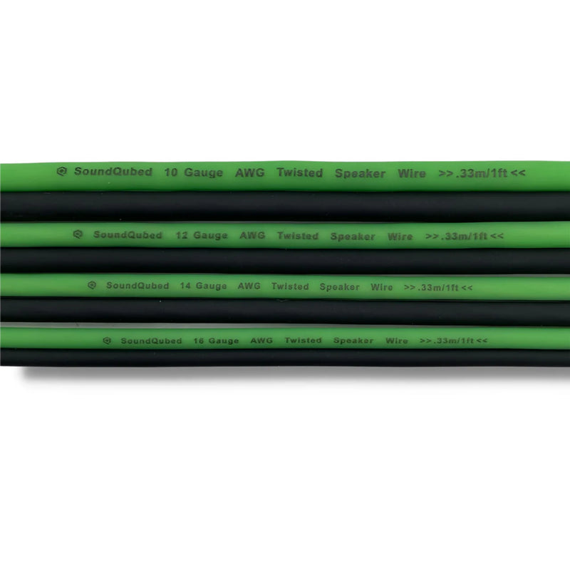 SOUNDQUBED Speaker Wire CCA 14ga 400FT