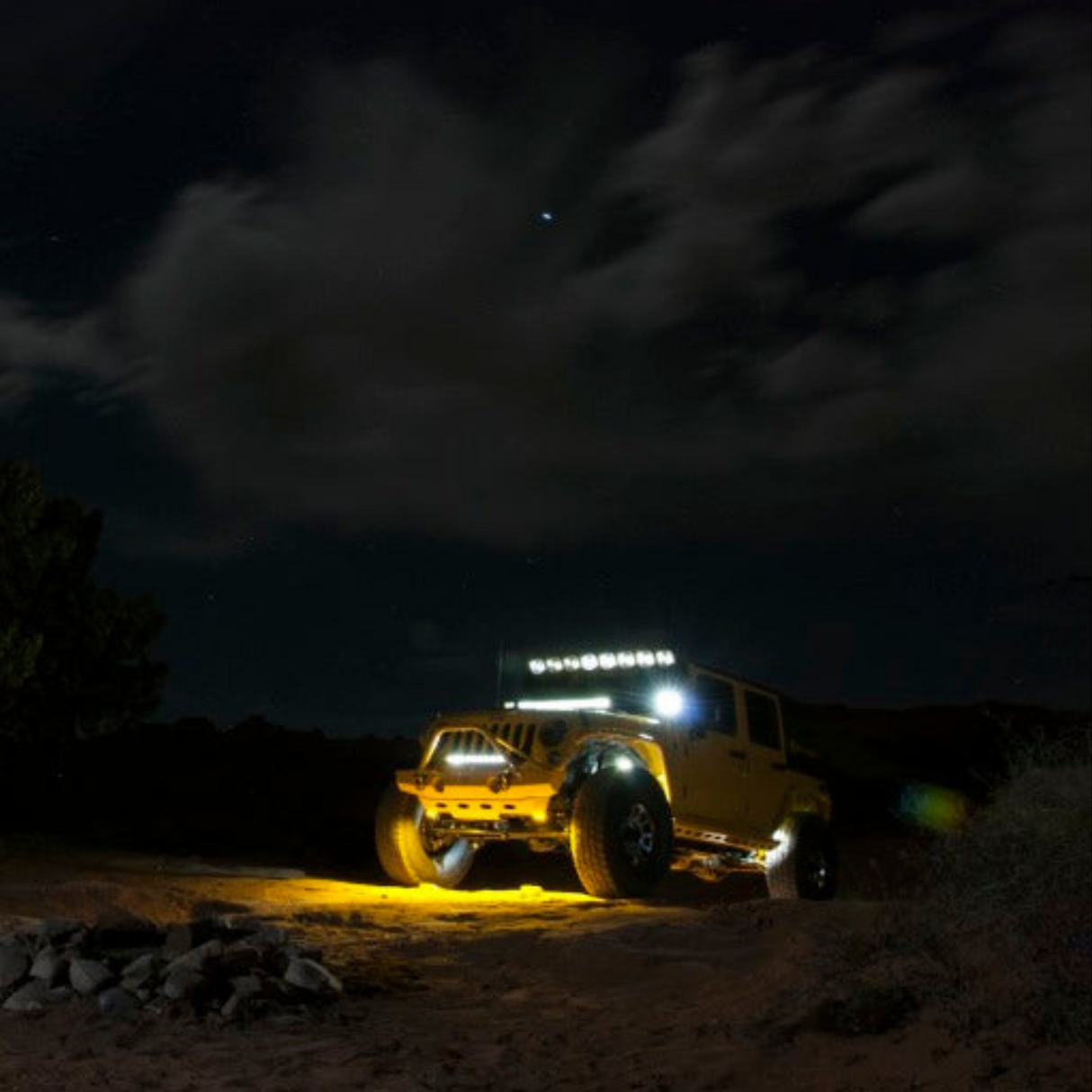 KCHilites 50" PRO6 Gravity® LED 8-Light- Light Bar System | '07-'18 JK Wrangler