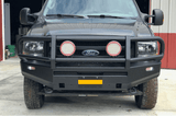 ARB 3436030 Ford F250/F350 Superduty 1999-2004 Deluxe Front Bumper Winch Ready with Grille Guard, Black Powder Coat Finish