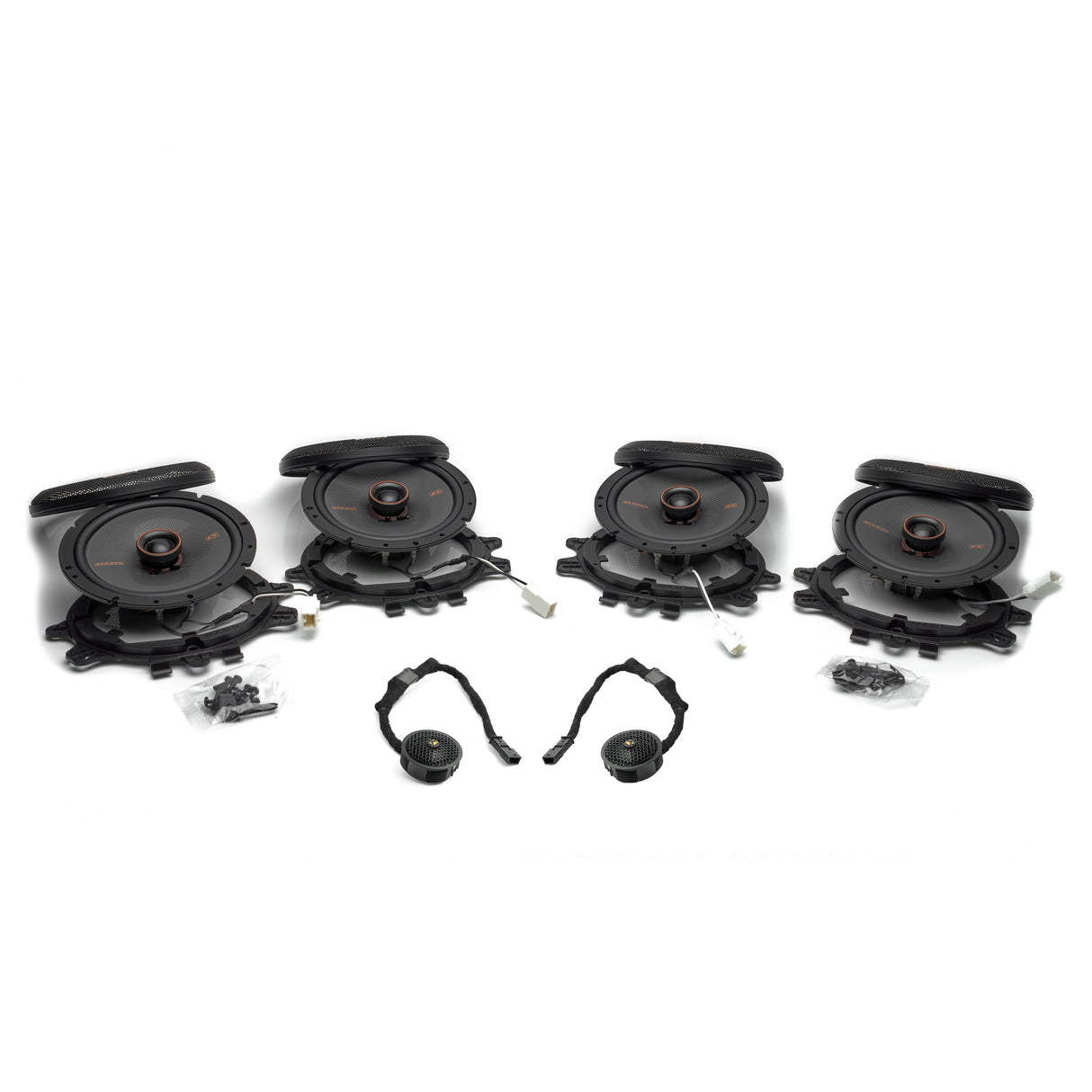 Kicker Plug & Play Speaker Bundle Upgrade | '07 - '14 JK Wrangler