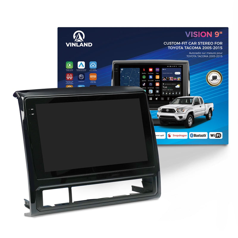 VISION 9" Custom-Fit Car Stereo for Toyota Tacoma 2005-2015