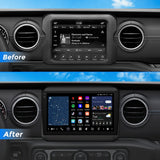 VISION 9" Custom-Fit Car Stereo for Jeep Wrangler (JL) 2018-2023 & Jeep Gladiator (JT) 2020–2023