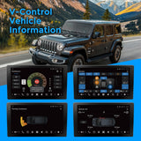 VISION 9" Custom-Fit Car Stereo for Jeep Wrangler (JL) 2018-2023 & Jeep Gladiator (JT) 2020–2023