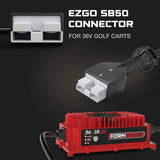 EZGO 36V Golf Cart Charger - Marathon - SB50 Anderson Plug - 36V 18A Lithium, LiFePO4, Lead Acid, AGM FORM Charge