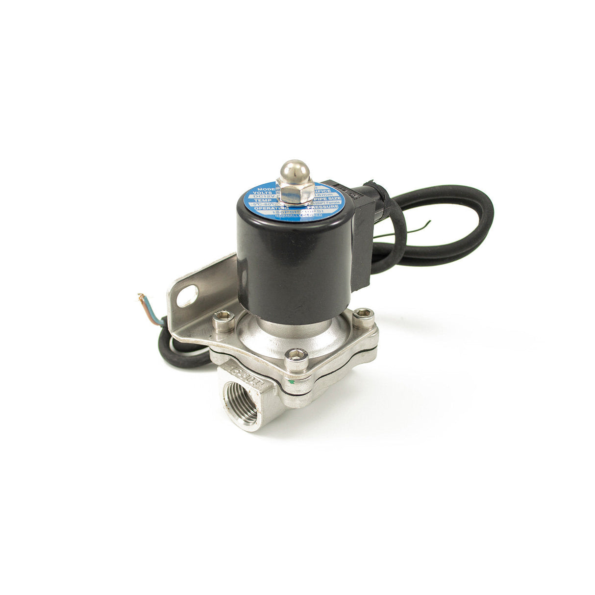 HornBlasters Stainless Steel 1/2" Electric Air Valve HornBlasters