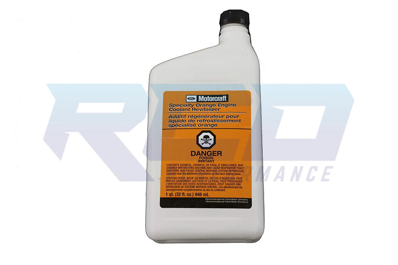 Genuine Ford Fluid VC-12 Orange Specialty Revitalizer Engine Coolant - 1 Quart