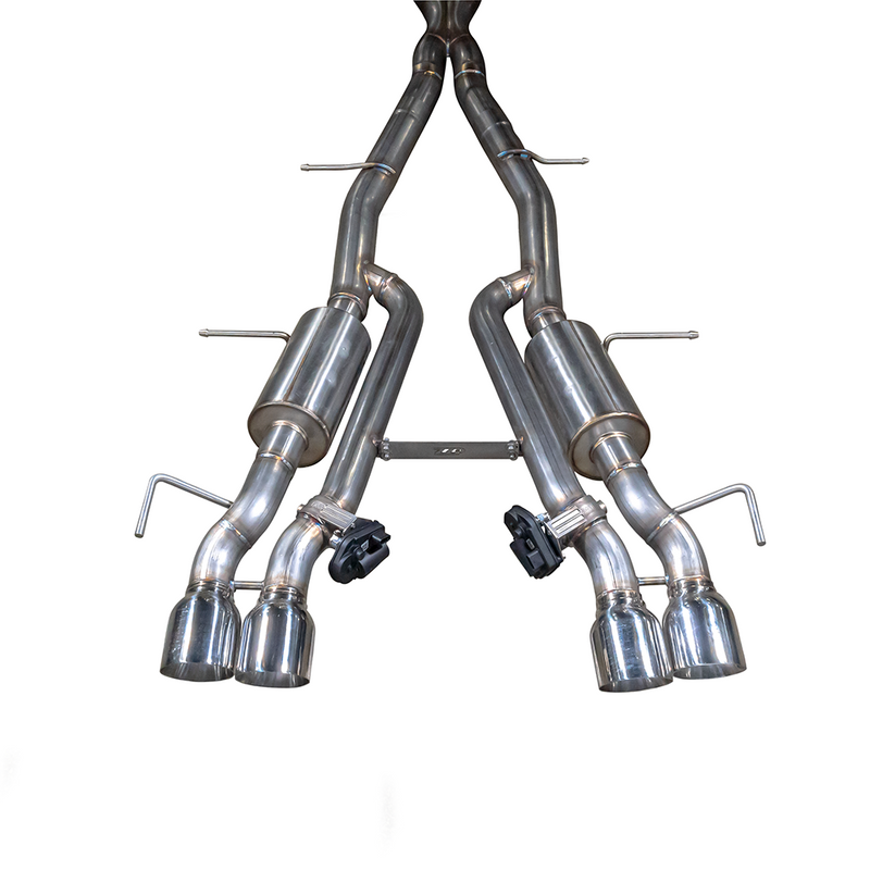 ZZP ATS-V Dual 3 Inch Stainless Steel Catback Exhaust