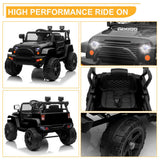 Premium 12V Electric Kids Ride On Car Truck with 2.4G Remote - Up to 8-12 Hours of Playtime