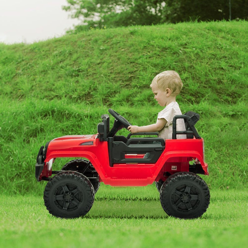 Electric Ride-On Truck for Kids with LED Lights, MP3 Player, and Remote Control
