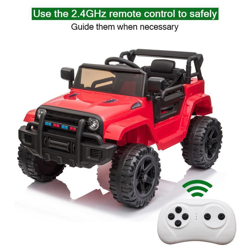 Remote Control Ride On Car Truck with 3 Speed Modes - Perfect for Christmas Fun!