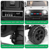Interactive Ride-On Car Truck for Kids with Music, Lights, 3 Speeds, and Remote Control Safety Guide