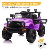 Premium 12V Electric Kids Ride On Car Truck with 2.4G Remote - Up to 8-12 Hours of Playtime