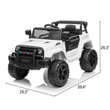 Electric Ride-On Truck for Kids with LED Lights, MP3 Player, and Remote Control