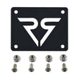 Front Warning Label Plate for 2014+ Honda Rancher, Foreman, Rubicon Vessel Powersports