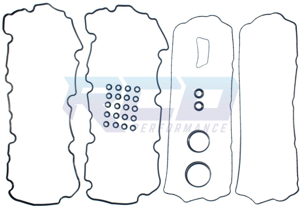 Mahle 6.4L Complete Valve Cover Gasket Set w/ Rocker Box Gaskets