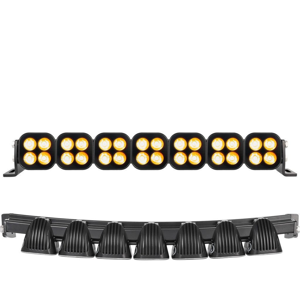 VISION X UNITE LED Light Bar With Curved Rails 20"