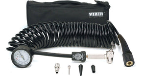 Viair 5-in-1 Braided Coil Hose with 60 PSI Gauge - 00027 Viair