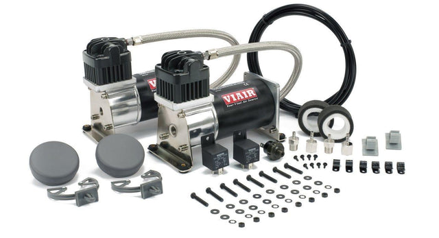 Viair Dual 280C Black & Silver Air Compressor Kit Viair
