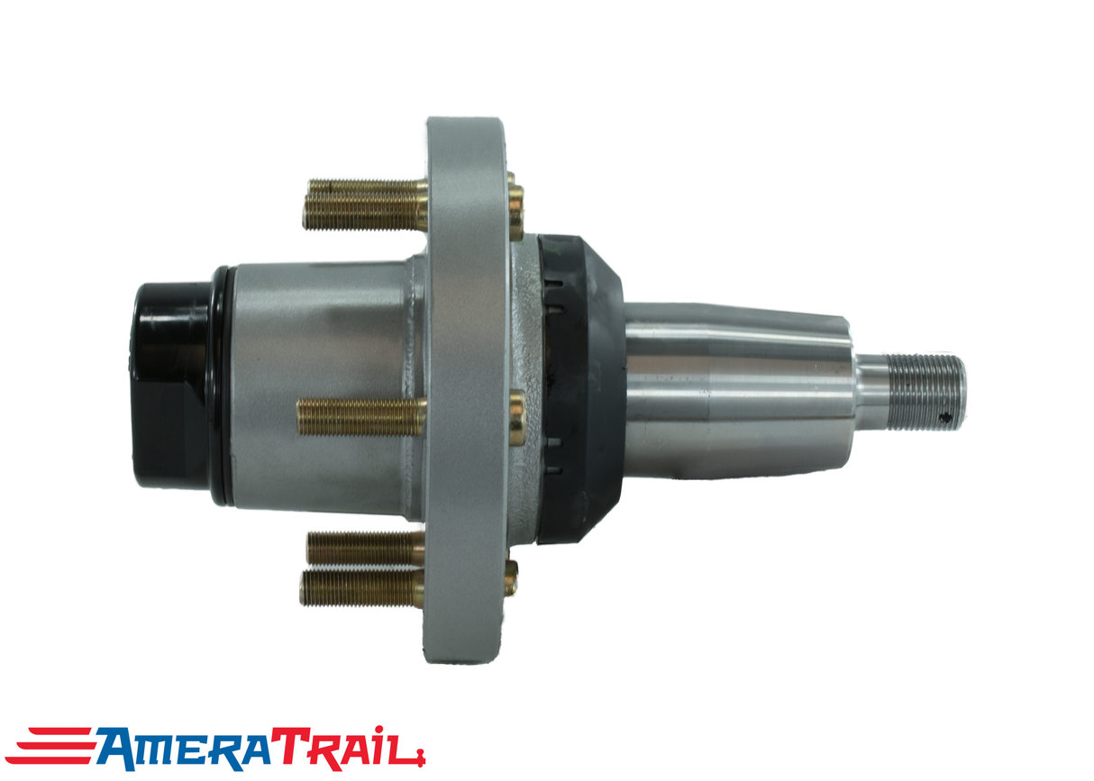 Vortex 6 Lug Hub, Complete w/ Spindle - Maintenance Free Hub