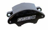 American Made Super Twin HD 2-Piston Billet Aluminum Front Drum to Disc Brake Conversion Kit W/Rotors. Black W123-ADSBK