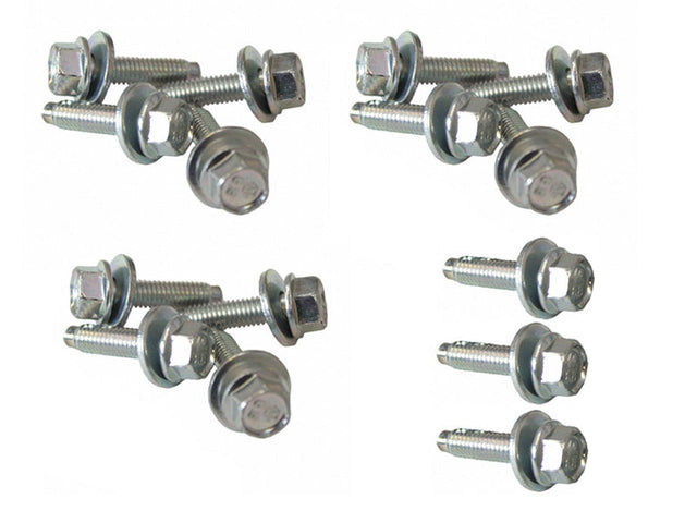 W714962S437 OE Lower Engine Oil Pan Bolts, 2011-2023 Ford 6.7L Powerstroke, Pack of 15 Ford OEM