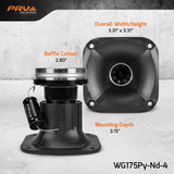 PRV Audio WG175Py-Nd-4 1" Car Compression Horn Driver 150W