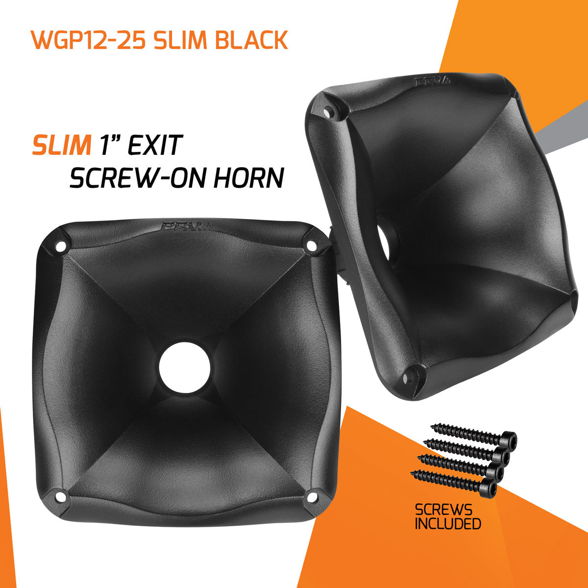 PRV WGP12-25 SLIM BLACK Waveguide PRV Audio