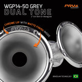 PRV Audio D2200Ph 2in Midrange Horn Driver Bundle Grey Dual Tone