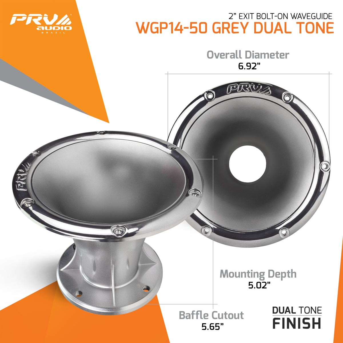 D2200Ph + WGP14-50 GREY DUAL TONE PRV Audio