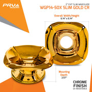 PRV WGP14-50X SLIM GOLD CR Waveguide PRV Audio
