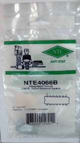 NTE4066B IC CMOS, Quad Bilateral Switch NTE