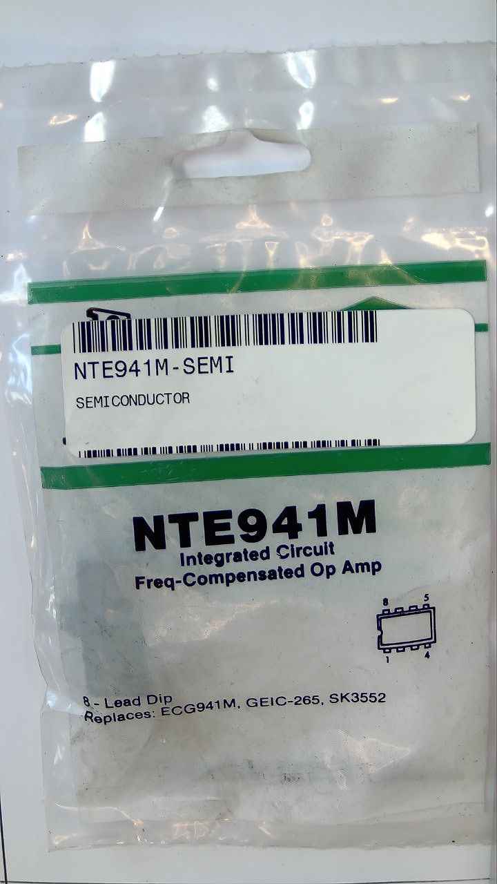 NTE9441M IC Freq-Compensated Op Amp NTE
