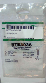 NTE3036 Phototransistor Detector NPN, Si, Darlington NTE