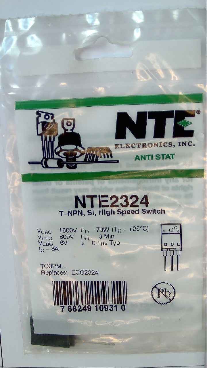 NTE2324 High Speed Switch, T-NPN, Si NTE