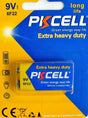PKCELL Heavy Duty 9V Battery - 1 pk TekShack