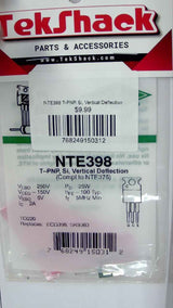 NTE398 T-PNP, Si, Vertical Deflection NTE