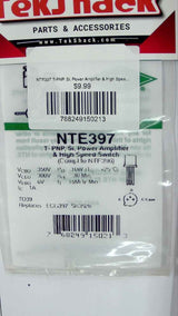 NTE397 T-PNP, Si, Power Amplifier & High Speed Switch NTE