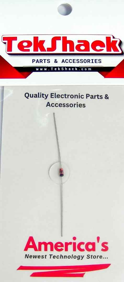 1N5237B Zener Diode 8.2 V 500 mW ±5% Through Hole DO-35 TekShack