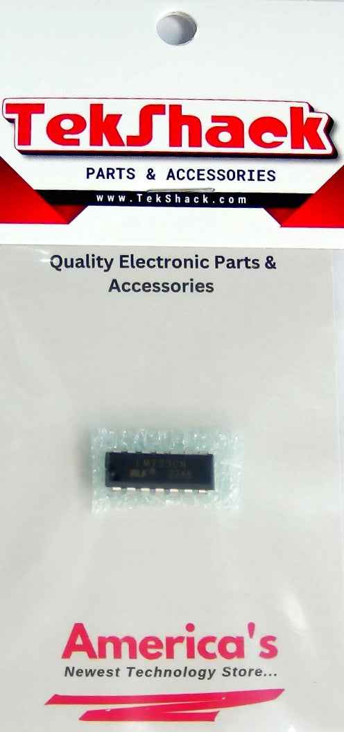 LM723CN Linear Voltage Regulator IC Positive Adjustable 1 Output 150mA 14-PDIP TekShack