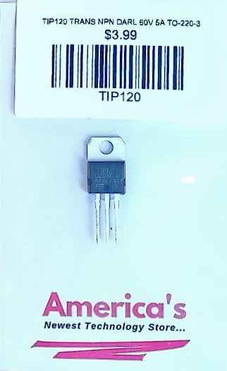 TIP120 TRANS NPN DARL 60V 5A TO-220-3 TekShack