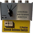 GC Electronics 3-Postions Coaxial Antenna Switch #18-750 TekShack