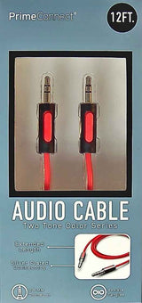 12ft Extended Length 3.5mm Audio Cable TekShack