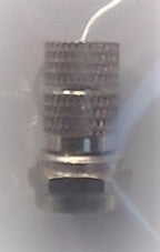 Twist-On TV Coax F Connector for RG-59 cable TekShack