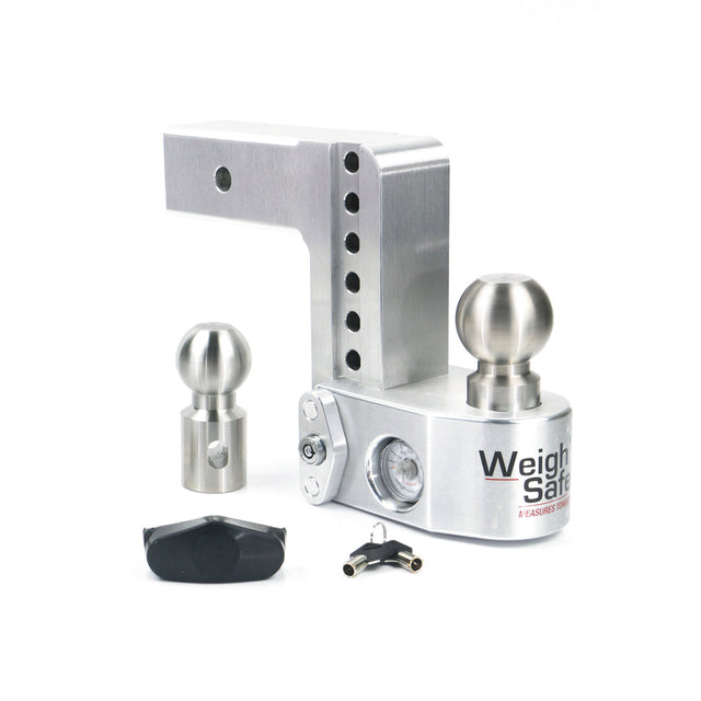 WeighSafe 6" Drop Hitch with Scale for 2.5" Receiver Hitcholder