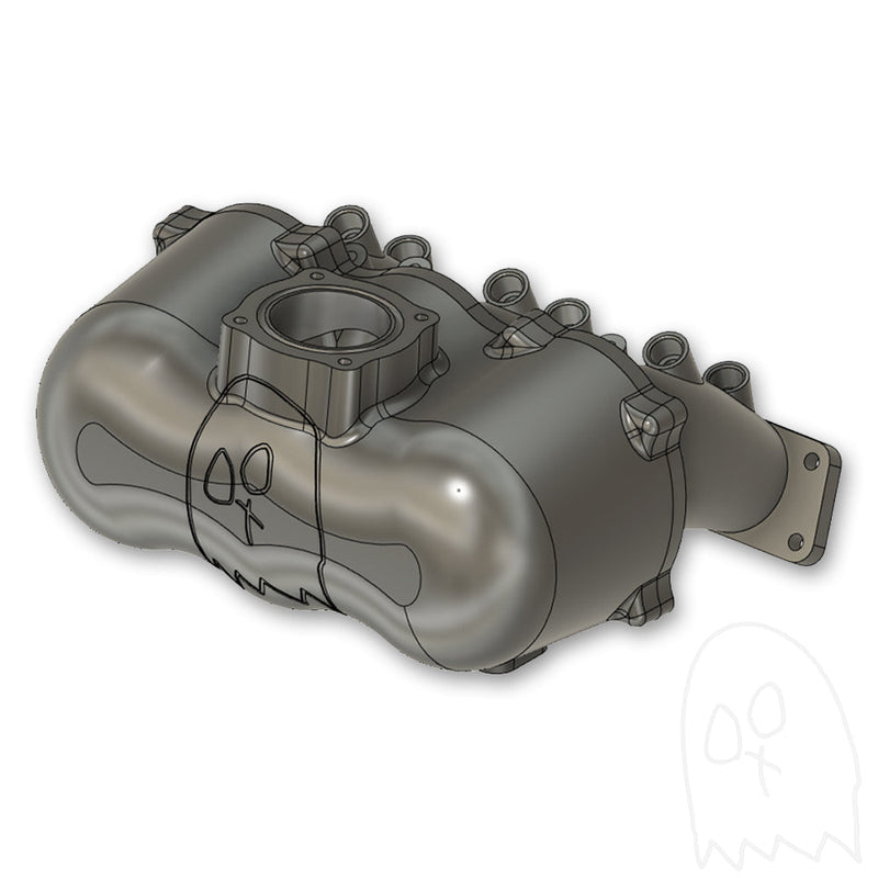 WSRD Ghost 6 Injector Billet Intake Manifold | 2017-2025 Can-Am X3