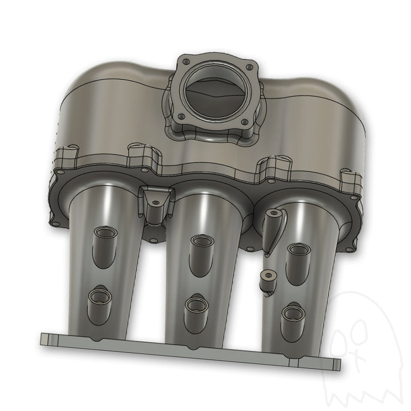 WSRD Ghost 6 Injector Billet Intake Manifold | 2017-2025 Can-Am X3