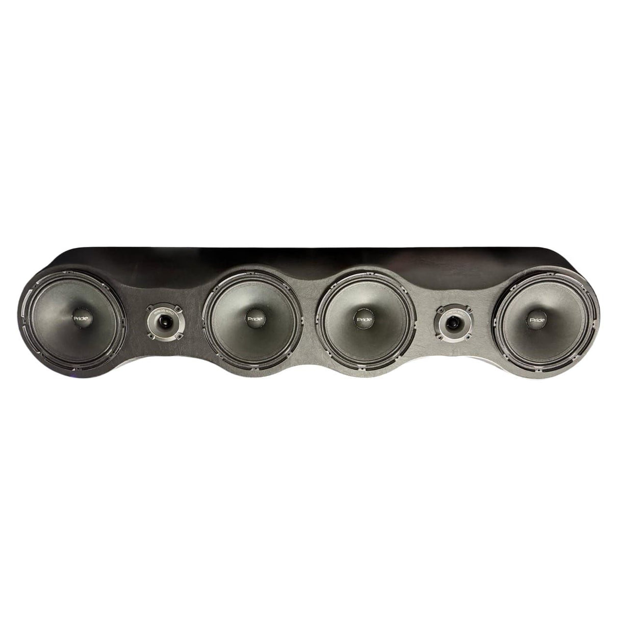(4) Pride Solo 150 Roof Rack Headliner Box Bundle w/ Optional LEDs Pride Audio