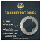 Polaris Sportsman Touring 500 2010-2013 Ridge Rider Rotor and Pad Kit