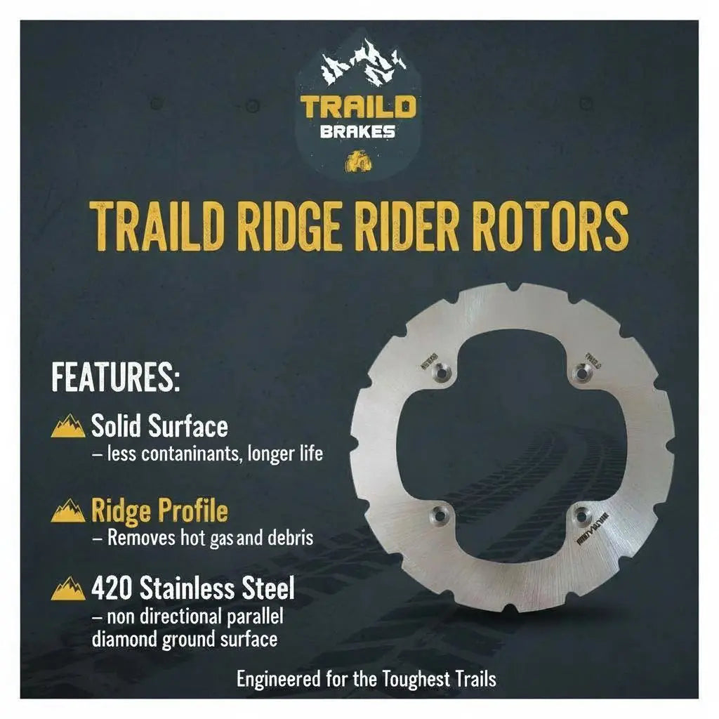 Polaris Sportsman 6x6 570 2017-2026 Ridge Rider Rotor and Pad Kit
