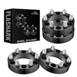 For 1988-2021 Chevy Chevrolet Silverado GMC Cadillac 1500 2500 6x5.5 Inches Wheel Spacers 4PCS Flashark
